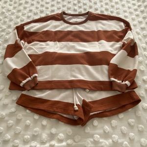 Lou and Grey sweatshirt and shorts set. Used only once